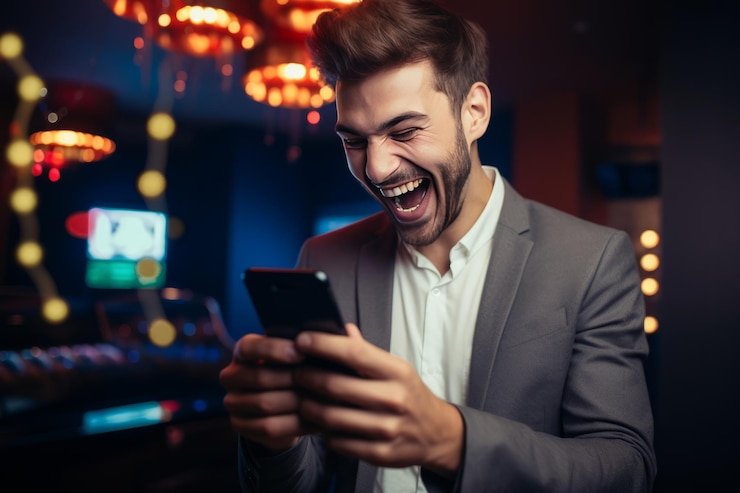 Meja blackjack live dealer dengan antarmuka seluler